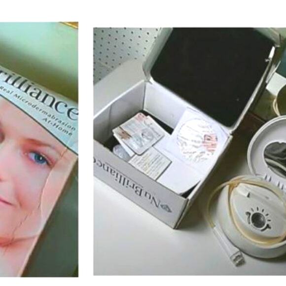 NuBrilliance Skin Care Machine Diamond Head Tool Micro dermabrasion Home Profess